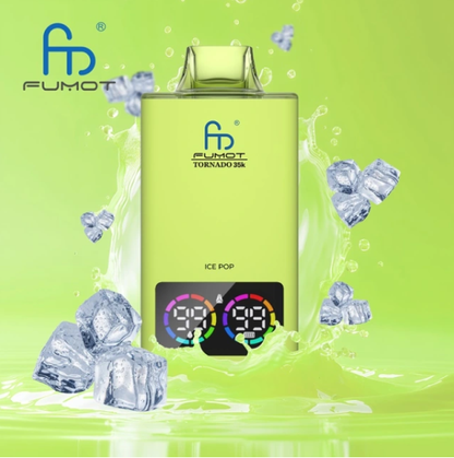 🍉🍓❄️Fumot Tornado 35K – 35,000 Puffs Disposable Vape | Maximum Enjoyment