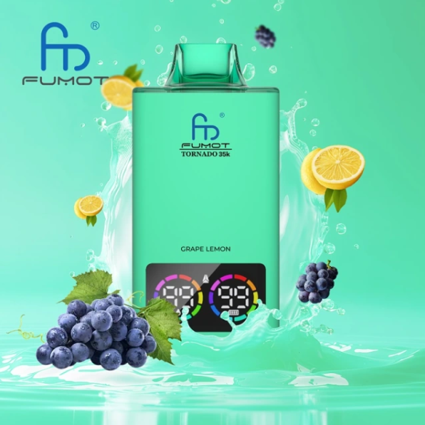 🍉🍓❄️Fumot Tornado 35K – 35,000 Puffs Disposable Vape | Maximum Enjoyment
