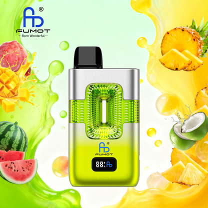 💨Fumot ECO 2 in 1 50K • 50,000 Puffs • Disposable Vape 🍉🍇🍊🍒