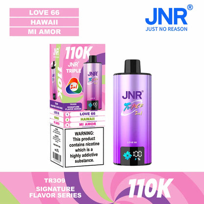 JNR TRIPLE 3-in-1 110000 110K Puffs Disposable Vape
