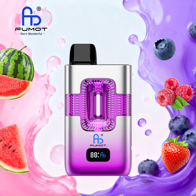 💨Fumot ECO 2 in 1 50K • 50,000 Puffs • Disposable Vape 🍉🍇🍊🍒