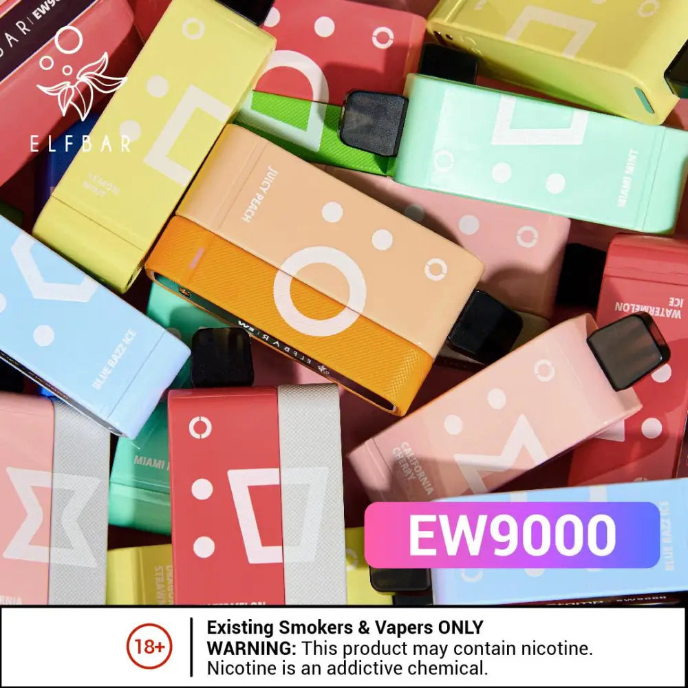 ELFBAR EW9000 PUFFS DISPOSABLE VAPE PODS
