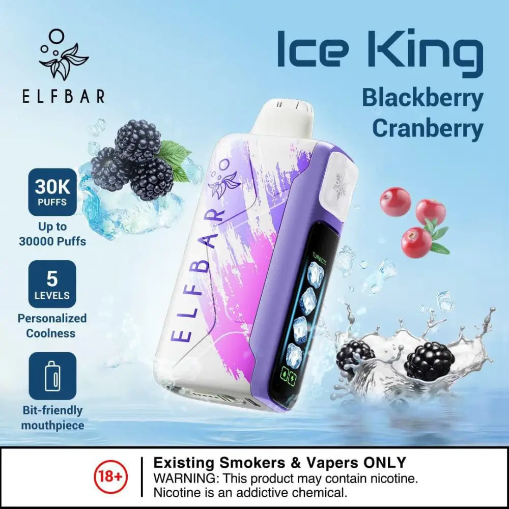 ELFBAR ICE KING 30000 PUFFS DISPOSABLE VAPE