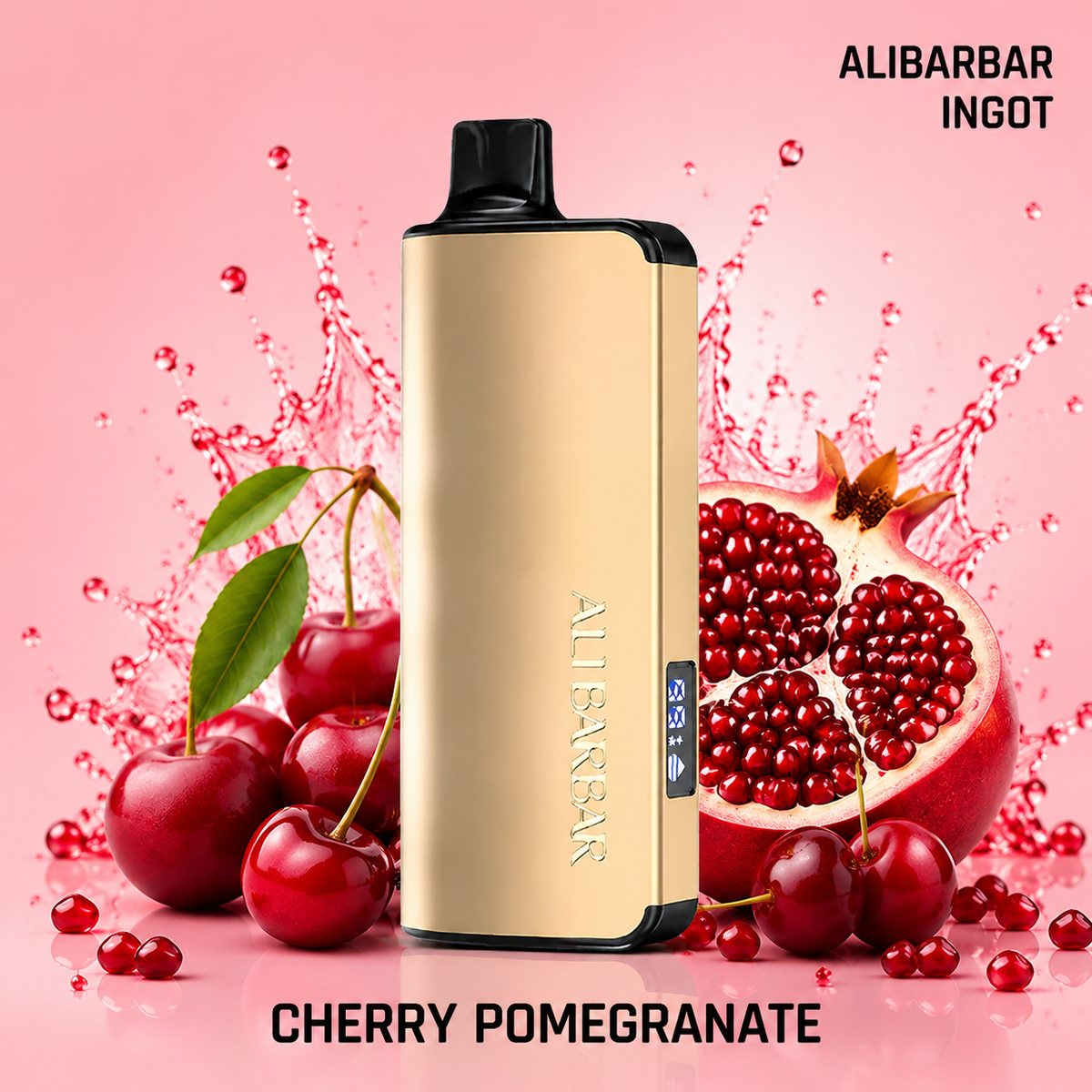 ALIBARBAR INGOT 9000-STRAWBERRY WATERMELON