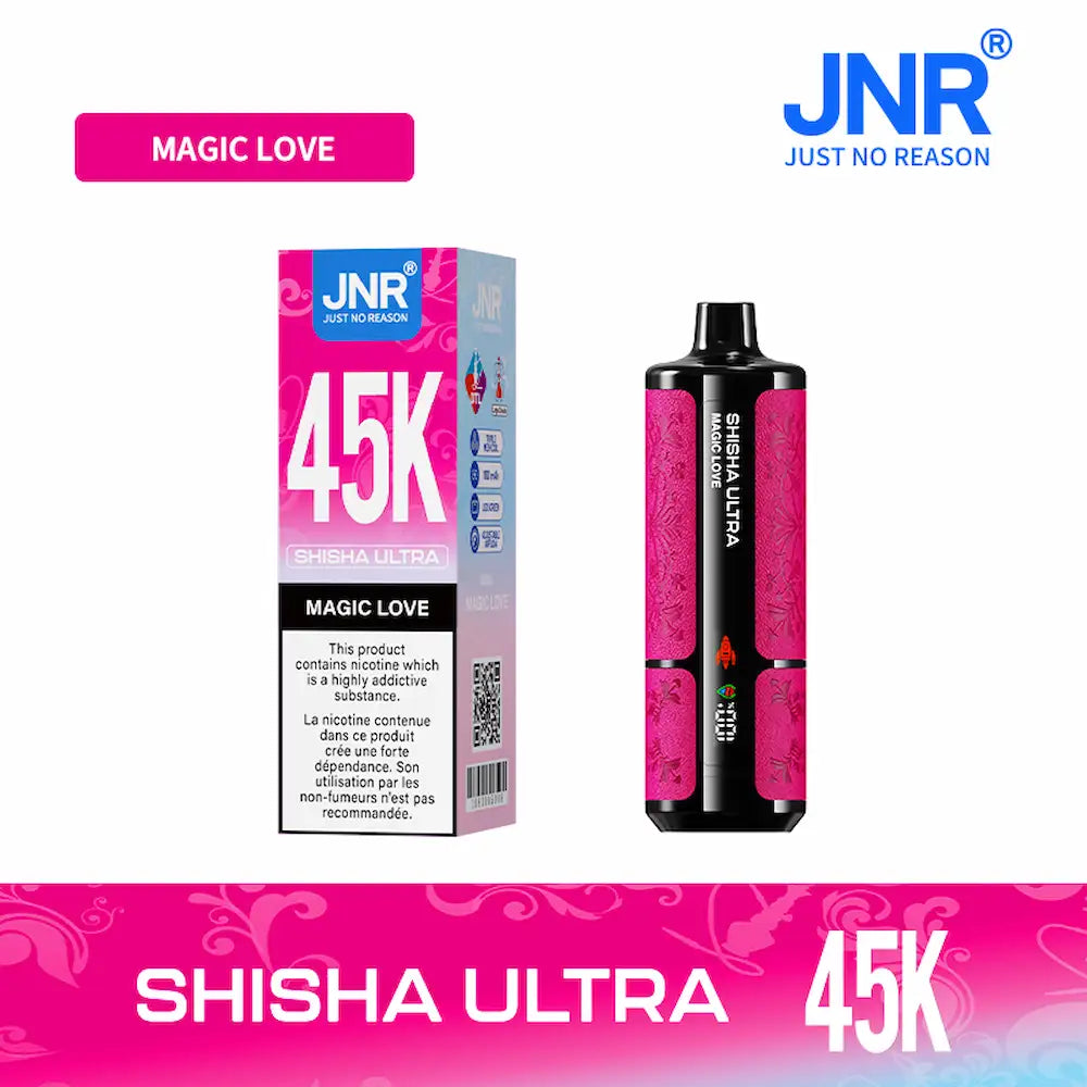 JNR SHISHA ULTRA 45000 45K Puffs Disposable Vape